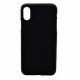 Silicone Hard Case Apple Iphone Xs Black