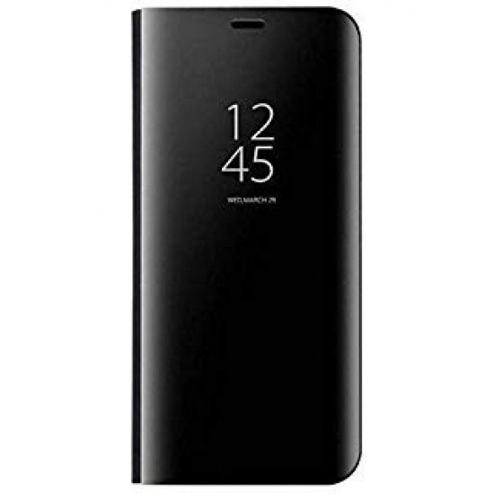 Capa Flip Cover Clear View Samsung Galaxy J4 Plus Preto