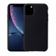 Apple Iphone 11 Pro Funda De Silicona Color De Esquina Flexible Negro