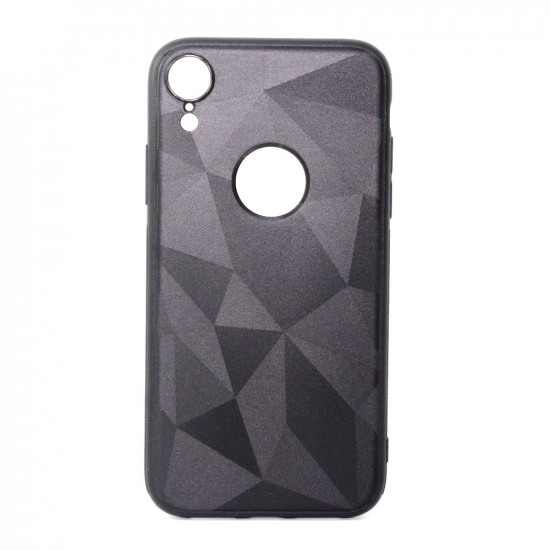 Capa Silicone Prism Diamond Mat Case Para Apple Iphone Xr Negro