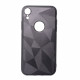 Silicone Prism Diamond Mat Case For Apple Iphone Xr Black