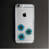 Capa De Silicone Vennus Real Flor Para Apple Iphone 6 Amelia