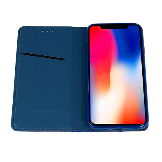 Capa Flip Cover Samsung Galaxy A71 Azul Kabura Telone Smart Book Magnet