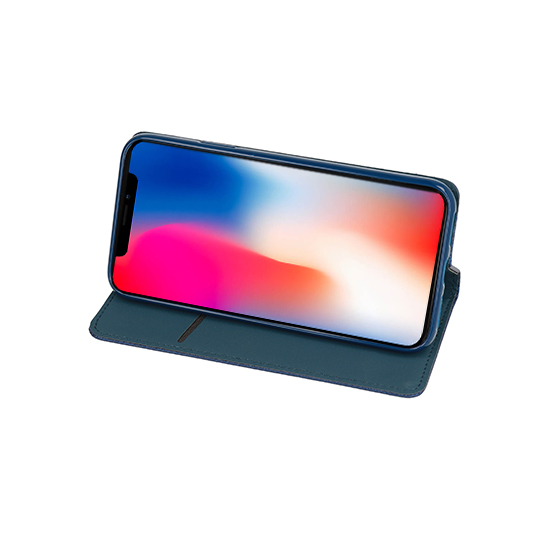 Capa Flip Cover Samsung Galaxy A71 Azul Kabura Telone Smart Book Magnet