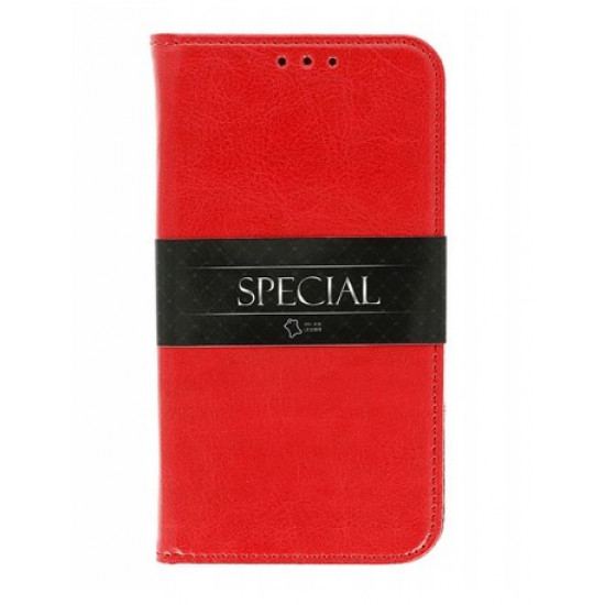 Flip Capa Book Special Case Para Huawei P30 Lite Red