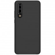 Capa Silicone Gel Huawei Y8p / P Smart S Preto Robusta