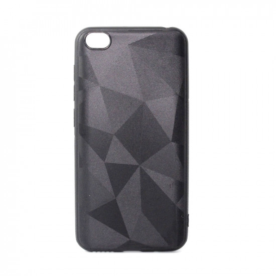 Capa Silicone Prism Diamond Mat Case Para Xiaomi Redmi Go Negro