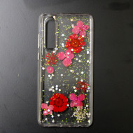 Capa De Silicone Vennus Real Flor Para Huawei P30 Julia