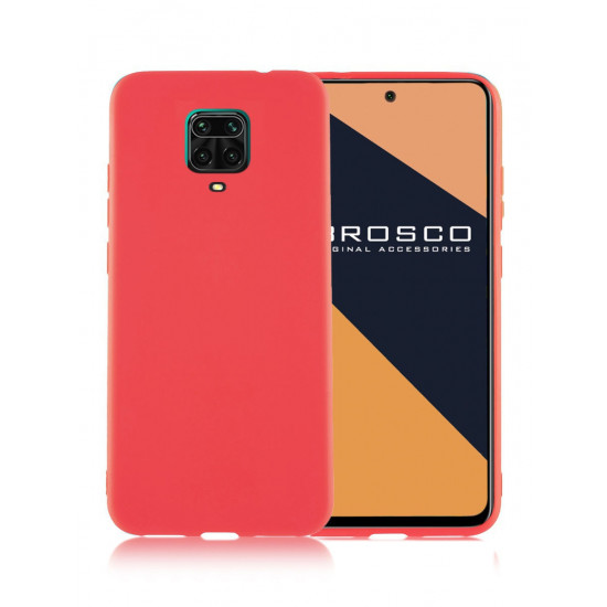 Capa De Silicone Xiaomi Redmi Note 9 Rojo