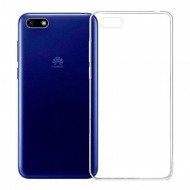 Silicone Cover Case Huawei Y5 2018 Transparente