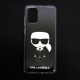 Capa Silicone Dura Karl Lagerfeld Gradient Iconic Samsung Galaxy S20 Plus Preto