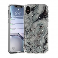 Tapa Dura De Samsung Galaxy A60 Con Diseño De Piedra De Mármol