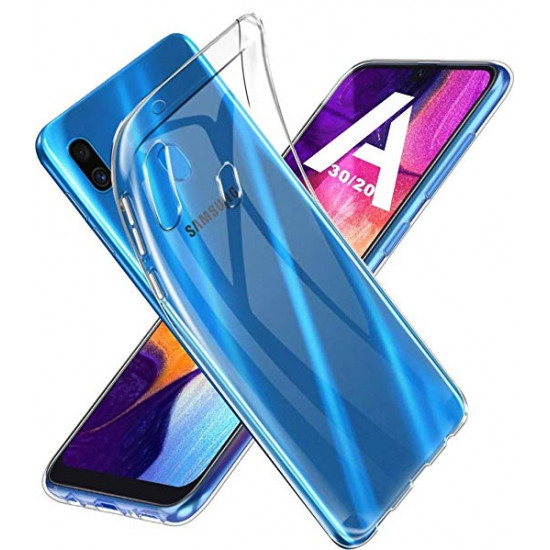 Silicone Cover Samsung Galaxy A40 Transparent