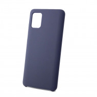 Capa Silicone Gel Samsung Galaxy A71 Azul Escuro Premium