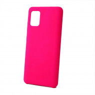 Vennus Capa De Silicone Samsung Galaxy A71 Rosado