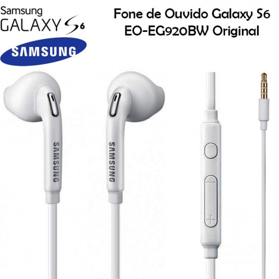 Auricular Samsung Galaxy S6 G920 Eo-Eg920bw Blanco