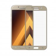 Protector De Vidrio Samsung Galaxy A7 2017 A720 5d Golden