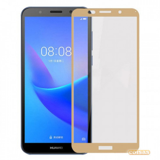 Screen Glass Protector 5d Huawei P Smart 2018 Gold