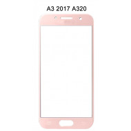 Vidro Para Touch Samsung Galaxy A3 2017 A320 Rosa