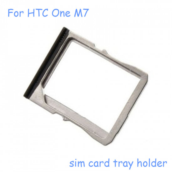 Sim Tray Htc One M7 , 801e 801n Negro