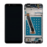 Touch+Display Com Frame Huawei P Smart Fig-Lx1, Fig-La1, Fig-Lx2, Fig-Lx3 Preto 5.65