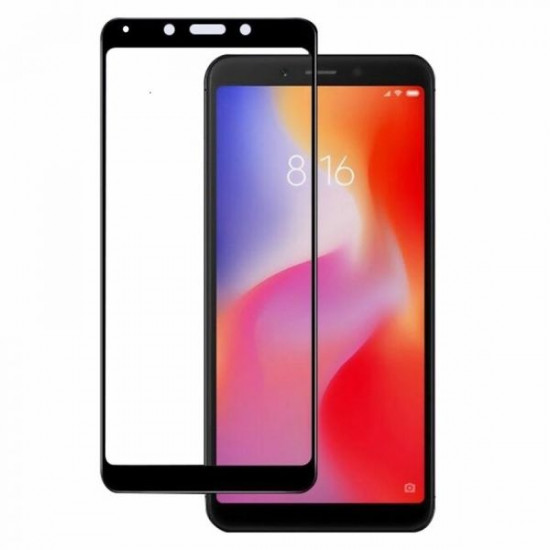 Pelicula De Vidro 5d Completa Xiaomi Redmi 7 Preto