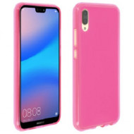 Capa Silicone Huawei P20 Rosado