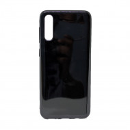 Capa Silicone Gel Samsung Galaxy A50 Negro Brilhante