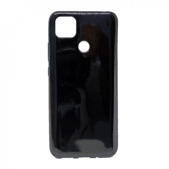 Capa Silicone Gel Xiaomi Redmi 9c Preto Brilhante