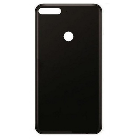 Capa Silicone Huawei Y7 2018 Negro