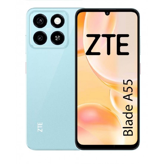 Smartphone Zte Blade A55 Azul 4gb+8gb/64gb 6.75