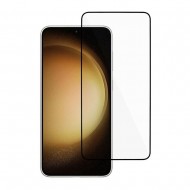 Samsung Galaxy S24 5G 6.2" Black 5D Complete Screen Glass Protector No Fingerprint