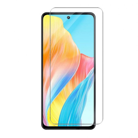 Protector De Pantalla De Cristal Oppo A58 4G 6.72" Transparente