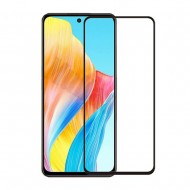 Oppo A98 5G Black 5D Complete Screen Glass Protector