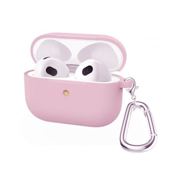 Funda De Silicona Para Caja De Airpods Accetel Airpod 3 Rosa