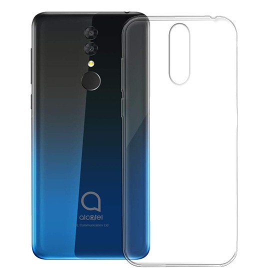 Funda De Silicona Alcatel 3 2019 Transparente