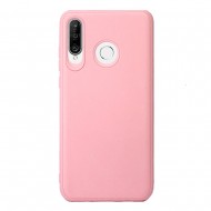 Capa Silicone Huawei P30 Lite Rosa Clara 3d Camera