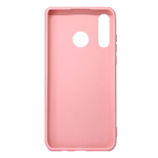 Capa Silicone Huawei P30 Lite Rosa Clara 3d Camera