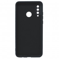 Capa Silicone Gel Huawei P30 Lite Preto Com Protetor De Câmera Robusta