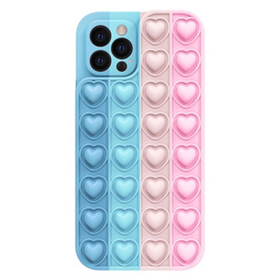 Funda De Silicona Pop It Apple Iphone 13 Pro Colores Design 1