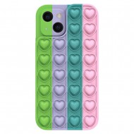 Apple Iphone 13 Color Design 3 Pop It Silicone Case