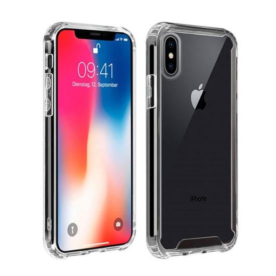 Funda De Silicona Antigolpes Apple Iphone X/Xs Transparente