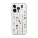 Capa Silicone Apple Iphone 16 Plus Transparente Flor Design 4