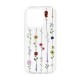 Capa Silicone Apple Iphone 16 Pro Transparente Flor Design 4