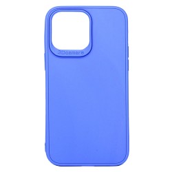 Capa Silicone Gel Apple Iphone 16 Pro Azul 3d Camera