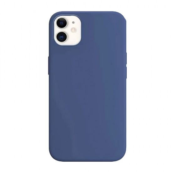 Funda De Silicona Apple Iphone 11 Azul Oscuro