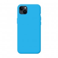 Apple Iphone 15 Plus Blue Silicone Case