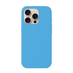 Capa Silicone Apple Iphone 16 Pro Max Azul