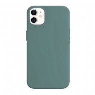 Funda De Silicona Apple Iphone 11 Verde Oscuro