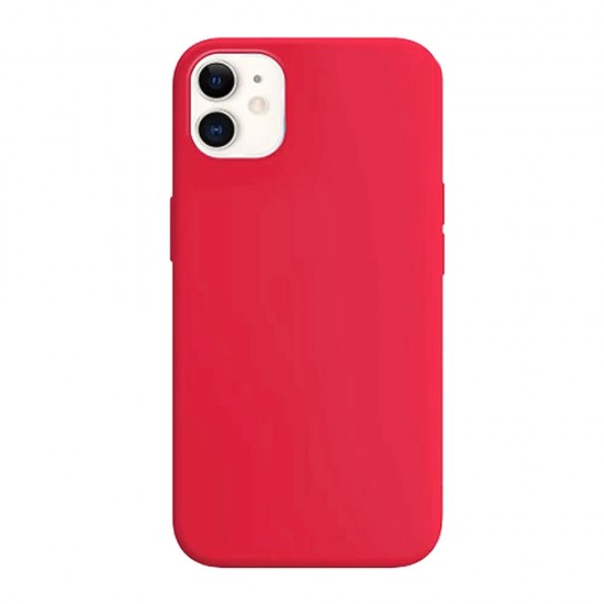 Apple Iphone 11 Funda De Silicona Color De Esquina Flexible Red